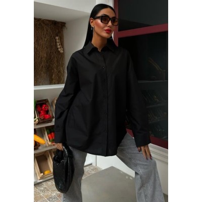 Klasik Oversize Poplin Gömlek 3421 Klasik Oversize Poplin Gömlek 3421