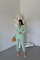 KETEN CEKET - PANTOLON TAKIM - Mint KETEN CEKET - PANTOLON TAKIM - Mint