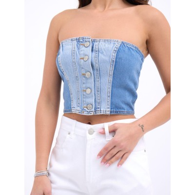 6991 KOT BLUZ-MAVİ 6991 KOT BLUZ-MAVİ