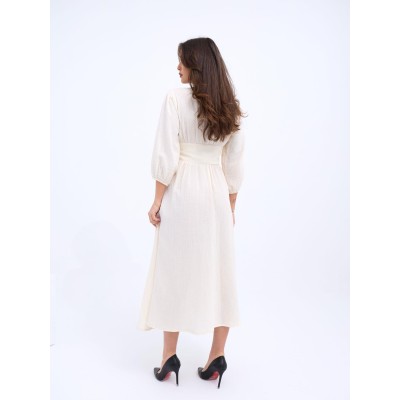 7096 ELBİSE-KREM 7096 ELBİSE-KREM