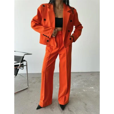 CEKET - PANTOLON TAKIM - Orange CEKET - PANTOLON TAKIM - Orange