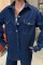Gömlek Ve Palazzo Pantolon Klasik Denim Takım 10070 Gömlek Ve Palazzo Pantolon Klasik Denim Takım 10070