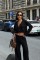 Nancy Kruveze Yaka Crop Takım 9954 - 25 Nancy Kruveze Yaka Crop Takım 9954 - 25