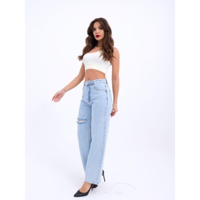 6491 DENİM WIDE LEG-AÇIK MAVİ 6491 DENİM WIDE LEG-AÇIK MAVİ