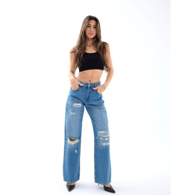 7181 KOT PANTOLON-MAVİ 7181 KOT PANTOLON-MAVİ