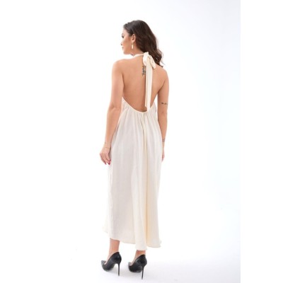 7145 ELBİSE-KREM 7145 ELBİSE-KREM