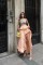 Audrey Fıfrlı Yırtmaç Detay Etek 4037 Audrey Fıfrlı Yırtmaç Detay Etek 4037