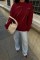 Gümüş Taşlı Sweatshirt 8052 Gümüş Taşlı Sweatshirt 8052