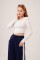 Ters Dikişli Basic Beyaz Body Bluz Ters Dikişli Basic Beyaz Body Bluz