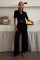 Triko Bluz Pantolon İkili Takım 10084-025 Triko Bluz Pantolon İkili Takım 10084-025