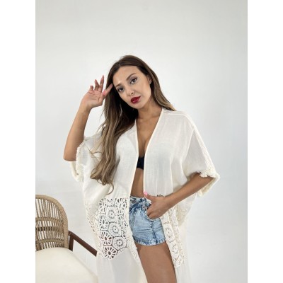 6325 KİMONO-KREM 6325 KİMONO-KREM