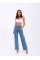 5171 DENİM BUTTONED WIDE KEG-MAVİ 5171 DENİM BUTTONED WIDE KEG-MAVİ