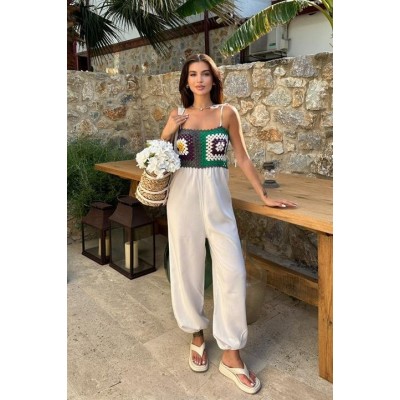 Jasmin Süzüneli Keten Tulum 1280-08 Jasmin Süzüneli Keten Tulum 1280-08