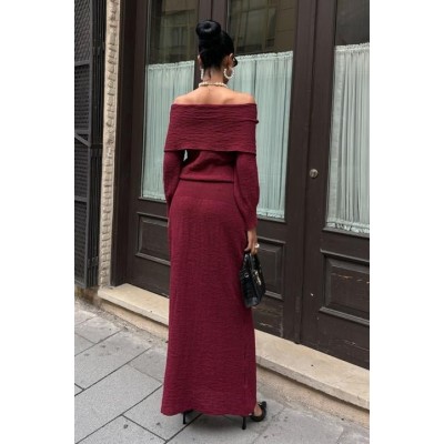 Madonna Yaka Etekli Takım 10078 Madonna Yaka Etekli Takım 10078