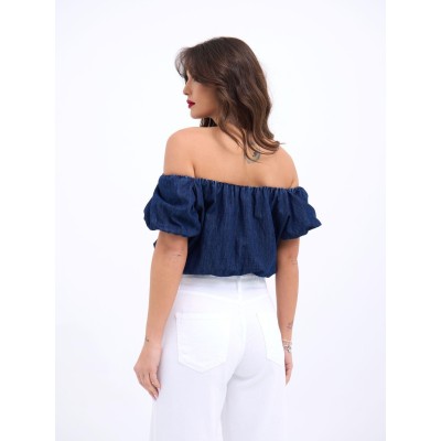 7341 CROP-MAVİ 7341 CROP-MAVİ