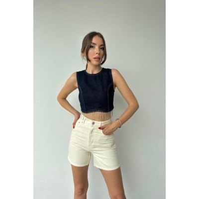 Mavi Altı Zincirli Bluz Mavi Altı Zincirli Bluz