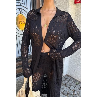 Bridget Ajurlu Uzun Hırka Takım 9881 Bridget Ajurlu Uzun Hırka Takım 9881