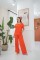 Oranj T-Shirt Ve Pantolon Takım Oranj T-Shirt Ve Pantolon Takım