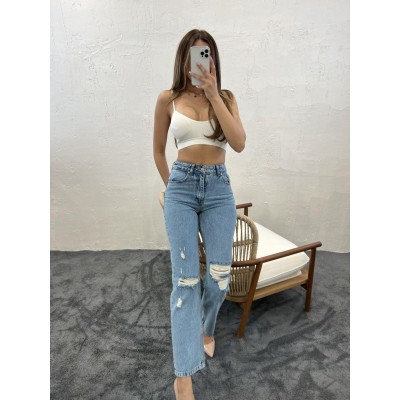 6418 DENİM MID RISE FIT-MAVİ 6418 DENİM MID RISE FIT-MAVİ