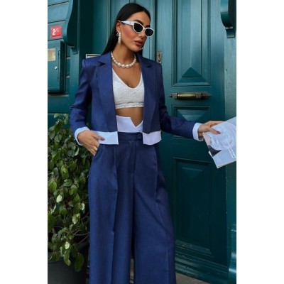 Audrey Crop Ceket Takım 10106 Audrey Crop Ceket Takım 10106