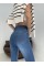 Yüksek Bel Likralı Jean Pantolon 90 Cm Yüksek Bel Likralı Jean Pantolon 90 Cm