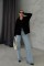 Anya Oversize Gabardin Ceket 6063-8 Anya Oversize Gabardin Ceket 6063-8