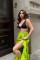 Audrey Fıfrlı Yırtmaç Detay Etek 4037 Audrey Fıfrlı Yırtmaç Detay Etek 4037
