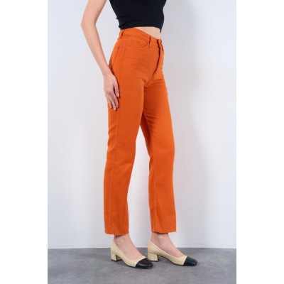 Strong Düz Pantolon - Oranj Strong Düz Pantolon - Oranj