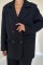Siyah 3-İplik Comfort Ceket Ve Pantolon Takım Siyah 3-İplik Comfort Ceket Ve Pantolon Takım