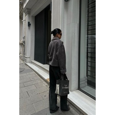 Lolita Uzun Kollu Süet Ceket 6115 Lolita Uzun Kollu Süet Ceket 6115