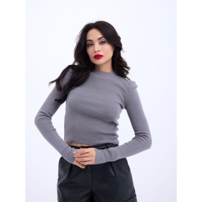42201 TRİKO BASİC KAZAK-GRİ 42201 TRİKO BASİC KAZAK-GRİ