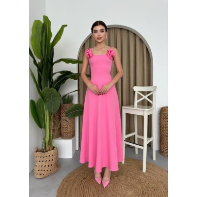 Matilda Gül İp Askılı Elbise Matilda Gül İp Askılı Elbise