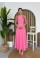 Matilda Gül İp Askılı Elbise Matilda Gül İp Askılı Elbise