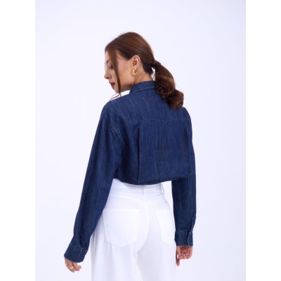 6603 KOT BLUZ-MAVİ 6603 KOT BLUZ-MAVİ