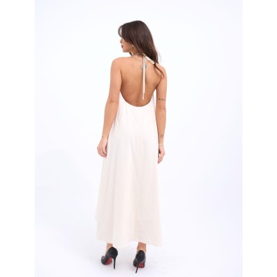 7369 ELBİSE-BEJ 7369 ELBİSE-BEJ