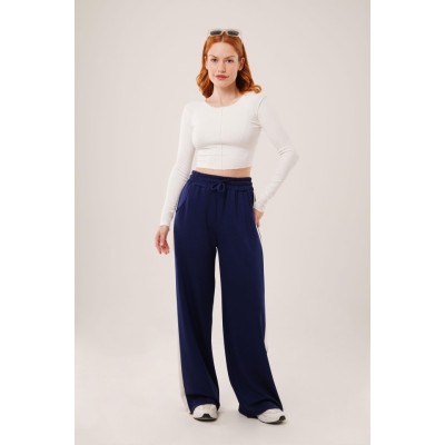 Ters Dikişli Basic Beyaz Body Bluz Ters Dikişli Basic Beyaz Body Bluz