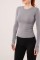 Uzun Kollu Basic Gri Bluz Uzun Kollu Basic Gri Bluz