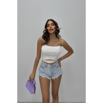 Aurelia Zincir Askılı Crop 3270-01 Aurelia Zincir Askılı Crop 3270-01