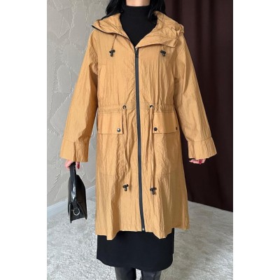 Taba Askı Detaylı Trençkot Taba Askı Detaylı Trençkot