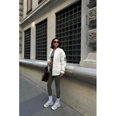 Alisa Oversize Kapitone Bomber Ceket 7058 -08 Alisa Oversize Kapitone Bomber Ceket 7058 -08
