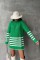 Palgen Çizgili Oversize Kazak 1195-09 Palgen Çizgili Oversize Kazak 1195-09