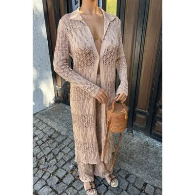 Bridget Ajurlu Uzun Hırka Takım 9881 Bridget Ajurlu Uzun Hırka Takım 9881
