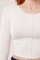 Ters Dikişli Basic Beyaz Body Bluz Ters Dikişli Basic Beyaz Body Bluz