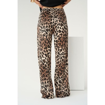Lastikli Pantolon - Leopar Lastikli Pantolon - Leopar