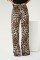 Lastikli Pantolon - Leopar Lastikli Pantolon - Leopar
