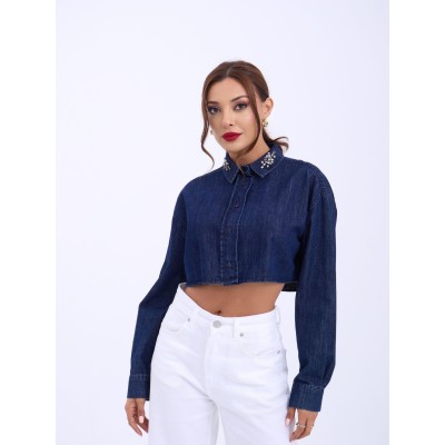 6603 KOT BLUZ-MAVİ 6603 KOT BLUZ-MAVİ