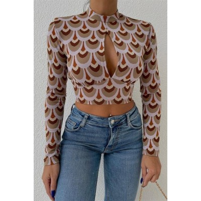 Autumn Cut Out Bluz 3018-08 Autumn Cut Out Bluz 3018-08