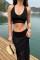 Luna Boyundan Bağlamalı Crop Takım 9868 Luna Boyundan Bağlamalı Crop Takım 9868