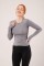 Uzun Kollu Basic Gri Bluz Uzun Kollu Basic Gri Bluz