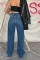 Mavi Yırtık Jeans Pantolon Mavi Yırtık Jeans Pantolon